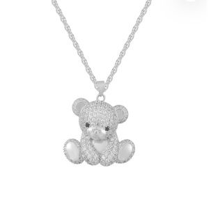 Evry Jewels Bear Necklace
